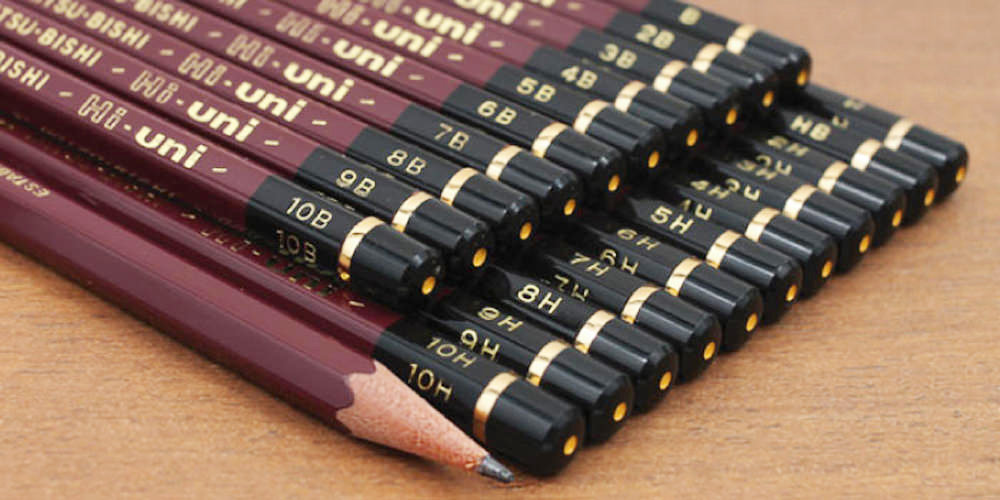 鉛筆の濃さの種類が知りたい！「H」「HB」の違いは？